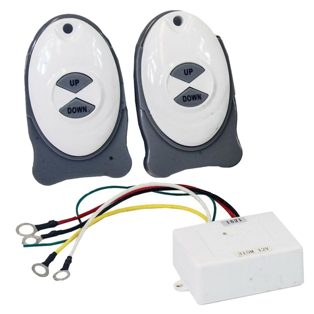 Anchor Remote Windlass Wireless Switch Boat Sail Trim Controller for Marine, Yachat, Boat