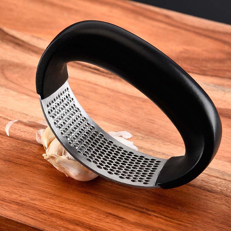 Presse à ail manuel en acier inoxydable, appareil ménager, presse-ail de cuisine, outils pour ail au gingembre, accessoires de cuisine, 1 pièce