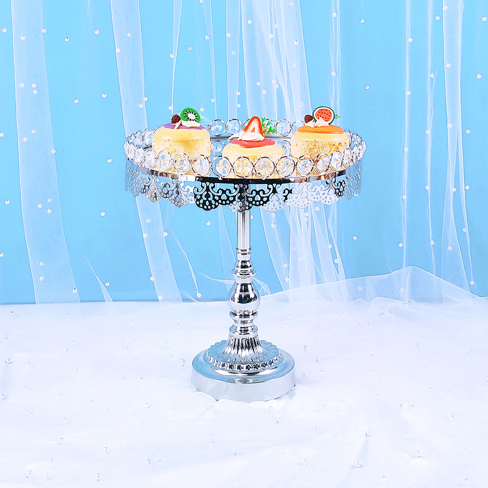 Présentoir à gâteaux en métal avec miroir en acrylique, 1 pièce, sur socle, pour fête d'anniversaire, mariage, Dessert, Cupcake, doré, décor de maison