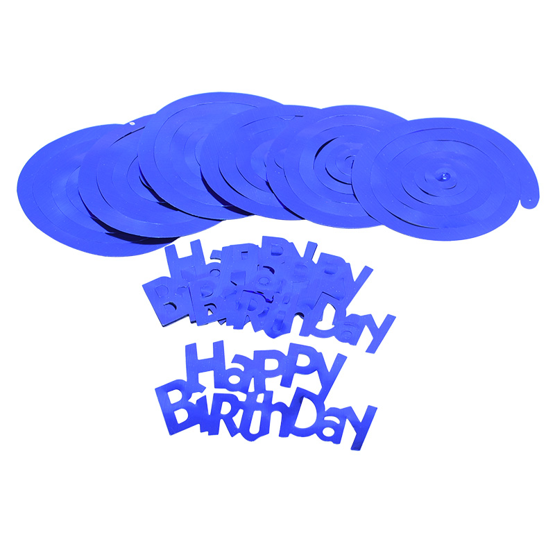 6pcs/set Happy Birthday Spiral Banner Ceiling Hanging Decor Star Garland PVC Swirl Banner for Kids Birthday Party Decoration: B07