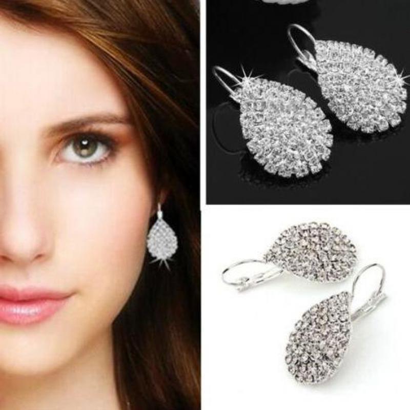 Cross Imitatie Parel Oorbellen Lange Eenvoudige Mode Oorbellen Vrouwen Bruiloft Sieraden Boucles Oreilles Pour Les Femmes