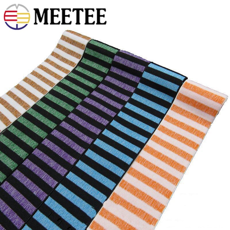 2 mètres bande élastique bandes 40mm sangle élastique Ribbbons vêtements sacs pantalons élastique en caoutchouc sangle bricolage accessoires de couture