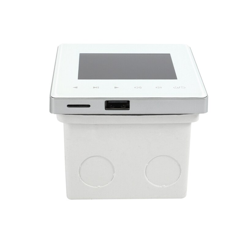 Bluetooth Smart Control Music System Ceiling Speaker Modules Home Audio System Digital Stereo Amplifier in Wall for Hotel