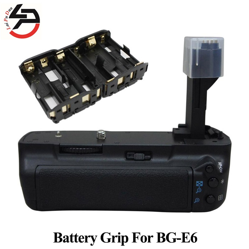 Batterij Grip voor Canon 5D Mark II vervanging voor BG-E6 + AA Batterij Houder