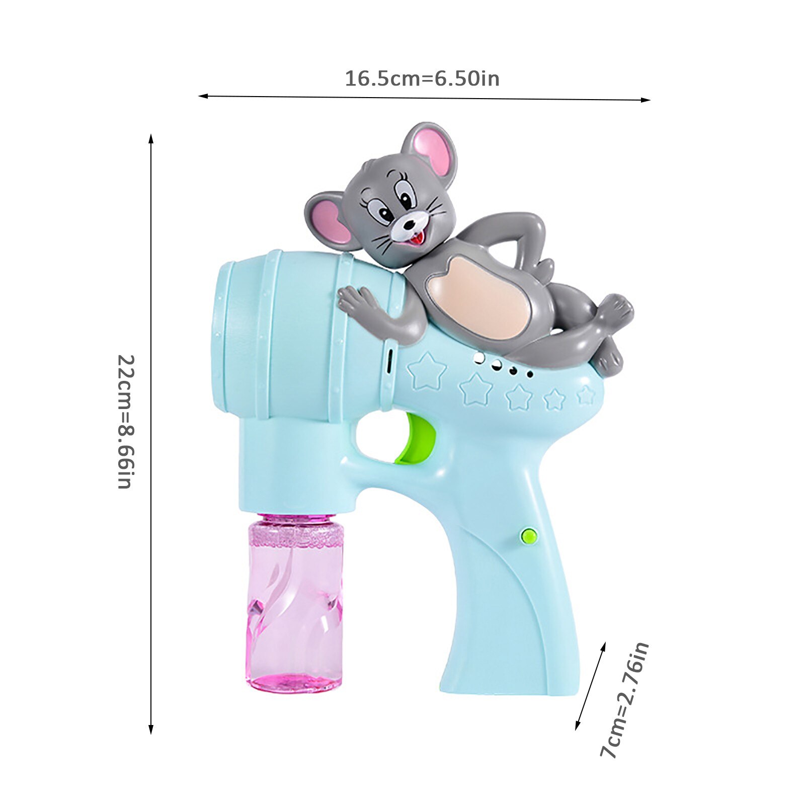 100ml Automatic Music Bubble Machine Cartoon Machine With Bubble Water Christmas Toys Automatic Bubble Maker