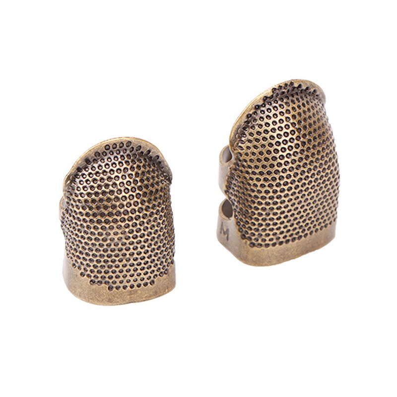 1PC rétro protège-doigts Antique dé à coudre anneau travail manuel aiguille dé à coudre aiguilles artisanat ménage bricolage outils de couture accessoires