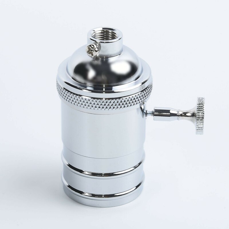 E27 skruv retro vintage kopparlampa taklampor glödlampor hållare socket 250v 250w hem sdf-fartyg