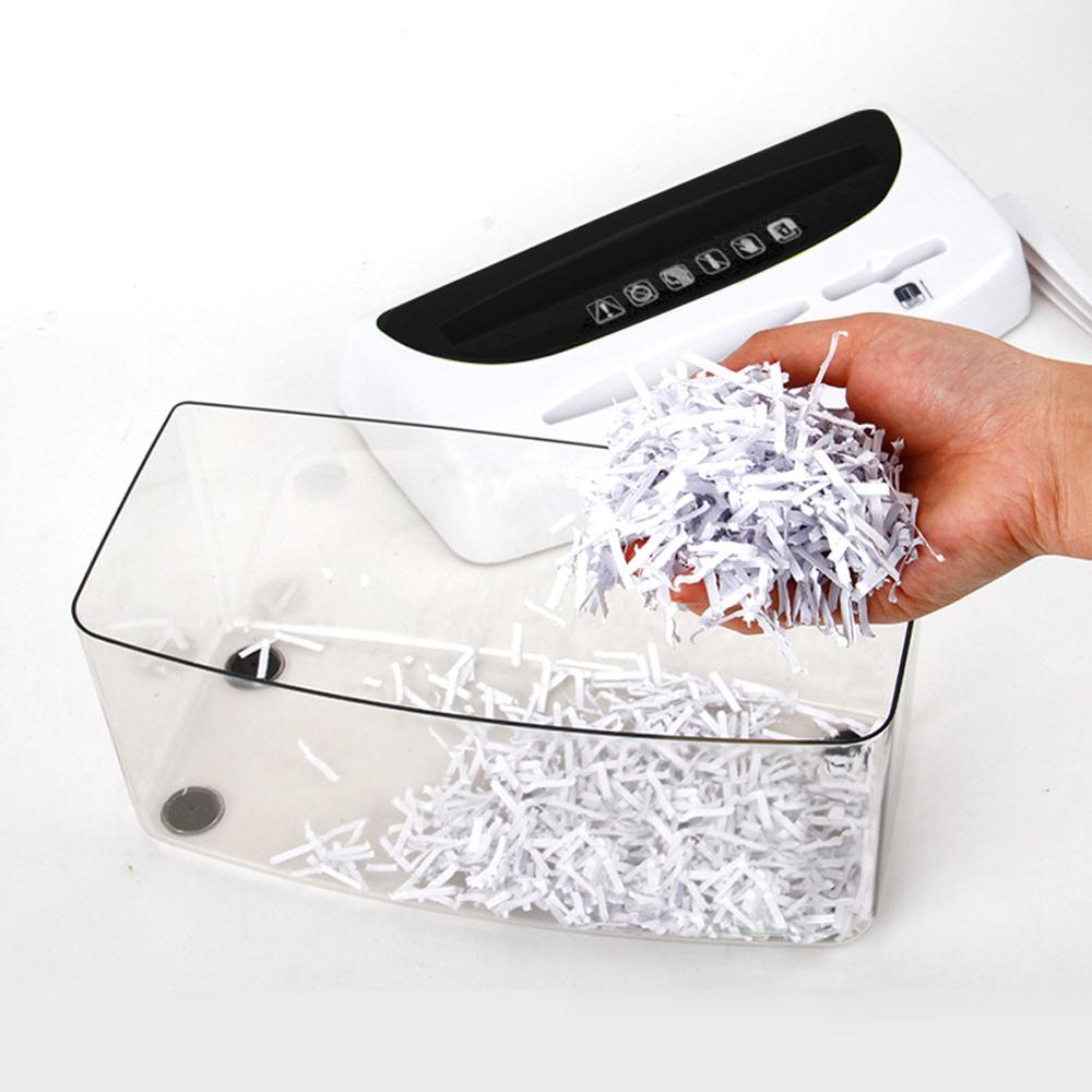 1 Pc/Pack Portable Manual A4-SIze Paper Shredder for Shredding Paper & Credit Card & CD&DVD