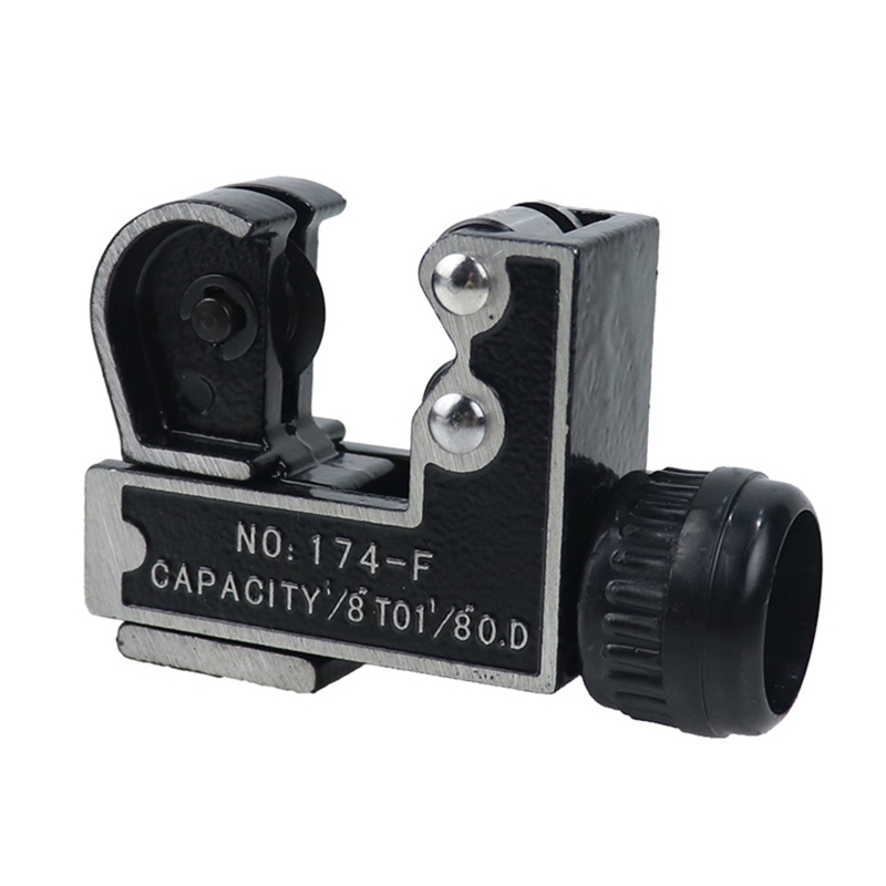 Adjustable Mini Pipe Cutter Aluminum and Brass Tubing 1/8-Inch to 1 1/8-Inch Copper Cut Plastics Copper Brass