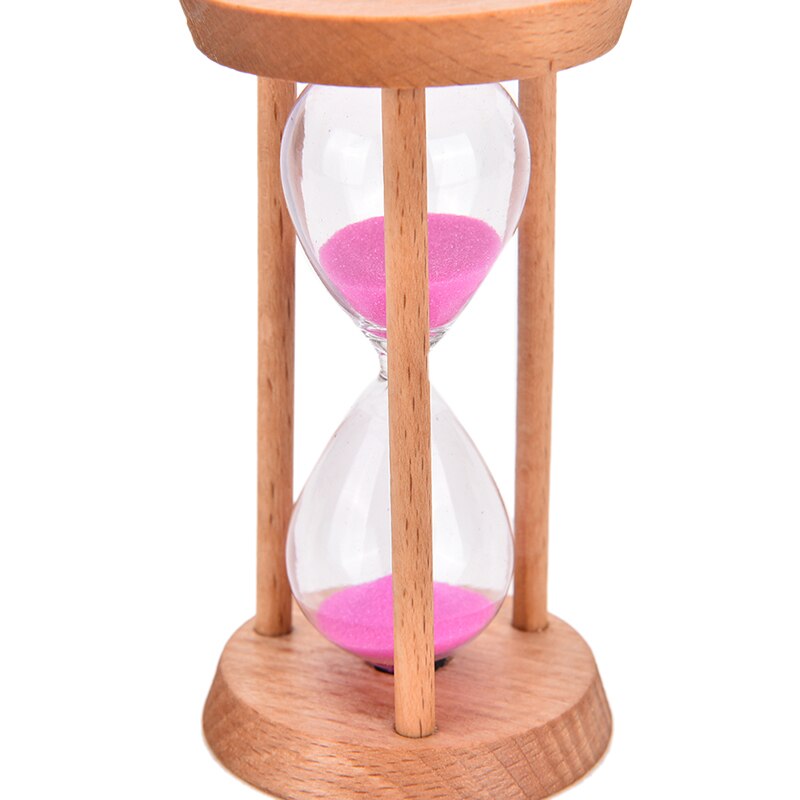 SchöNe 3 Minuten Holzrahmen Sanduhr Sand Glas Sanduhr Hause Küche Timer Uhr Dekor