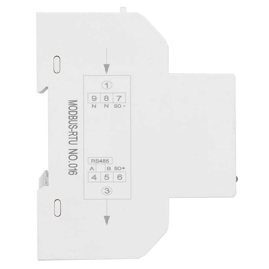DDS519R Watt Hour Meter Smart Digital Display Household Energy Meter 1P 100A