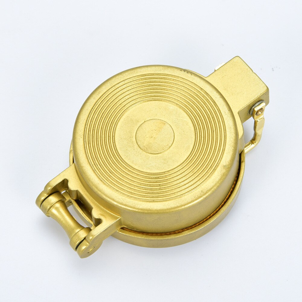 Outdoor multi-function compass DC45-3A gold aluminum alloy American clamshell compass mountaineering travel compass