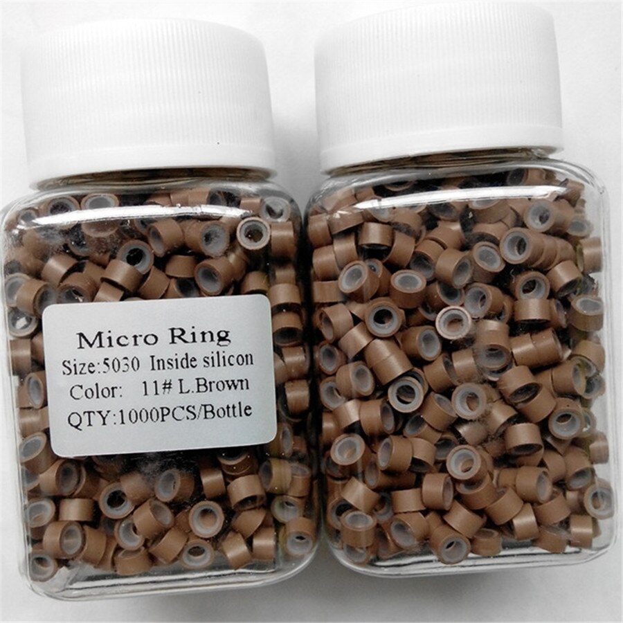 1000 Eenheden Siliconen Micro Ringen 5.0mm * 3.0mm... – Grandado