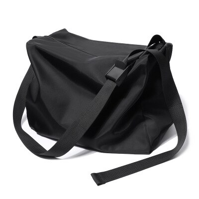 Scione homens fim de semana saco de viagem ao ar livre sacos de desporto para adolescente à prova dwaterproof água masculino dobrável duffle saco moda ombro bagagem: Black