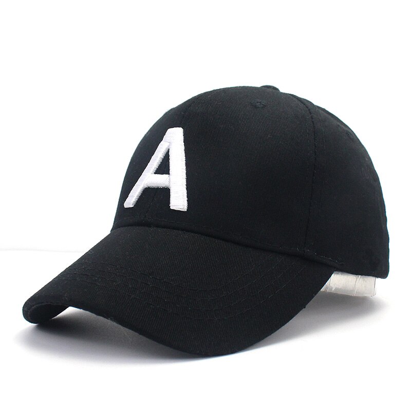 Søte låve baseball caps baby jenter solskjerm hattemaker takrenne snapback casquette gorras brev a broderi låve låve sommer caps: Svart