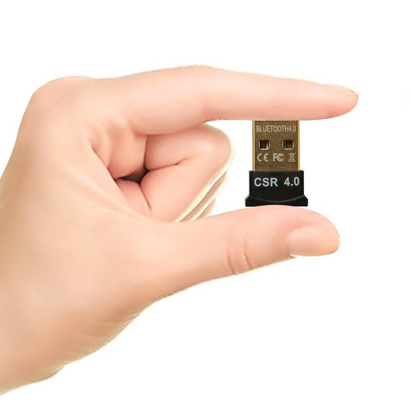 Wireless USB Bluetooth Adapter CSR 4.0 Dual Mode Mini Bluetooth Dongle Transmitter for PC Windows 10 8 Win 7 Vista XP Linux