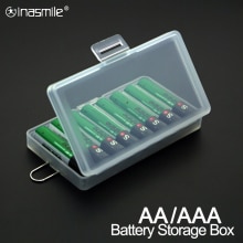 Plastic AA/AAA Battery Case Cover Rechargeable Battery Container Organizer Battery Holder Storage Box for 2 4 8xAA AAA Batteries