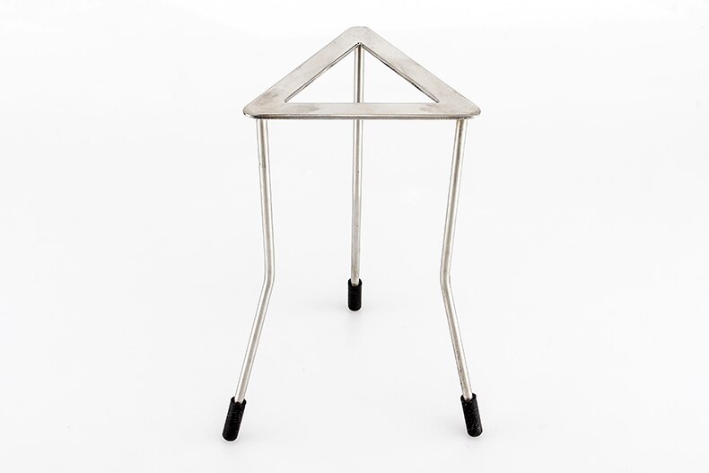 Stainless Steel Triangular Tripod Chemical Experiment Heating Rack Alcohol Lamp Heating Frame Bracket School Teaching Instrument