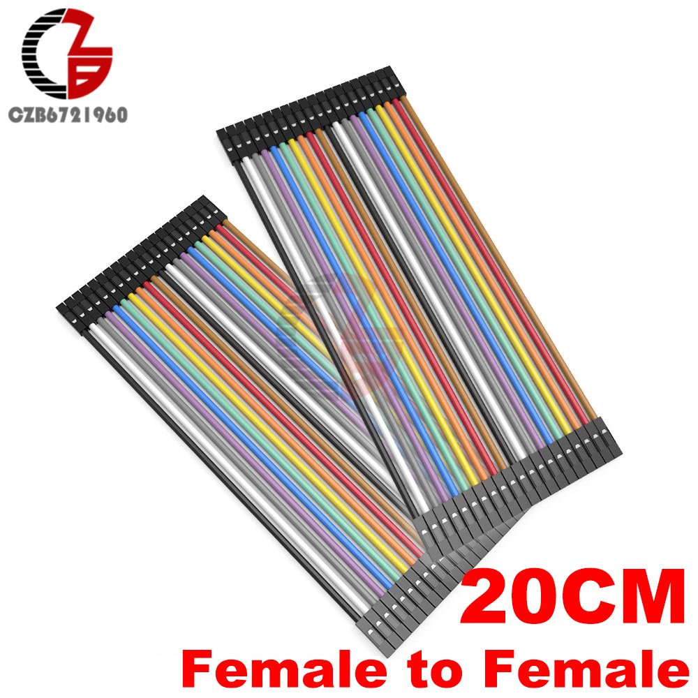 40 Pin Dupont Kabel 10 Cm 20 Cm 30 Cm Male Naar Male Naar Vrouwelijke Aan Vrouwelijke Dupont Lijn Broodplank jmper Draad Connector Voor Arduino Diy
