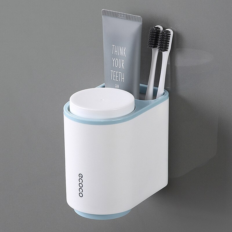Dispensador automático de pasta de dientes para baño, exprimidor de pasta dental, accesorios de baño, soporte de almacenamiento para taza de cepillo de dientes: 06