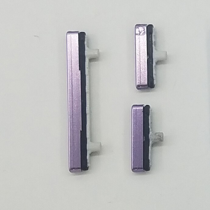 Voor Samsung Galaxy Note 9 N960 N960F N960FD N960U N960W N960N Telefoon Behuizing Frame Volume Knop Op Off bixby Side Key: purple