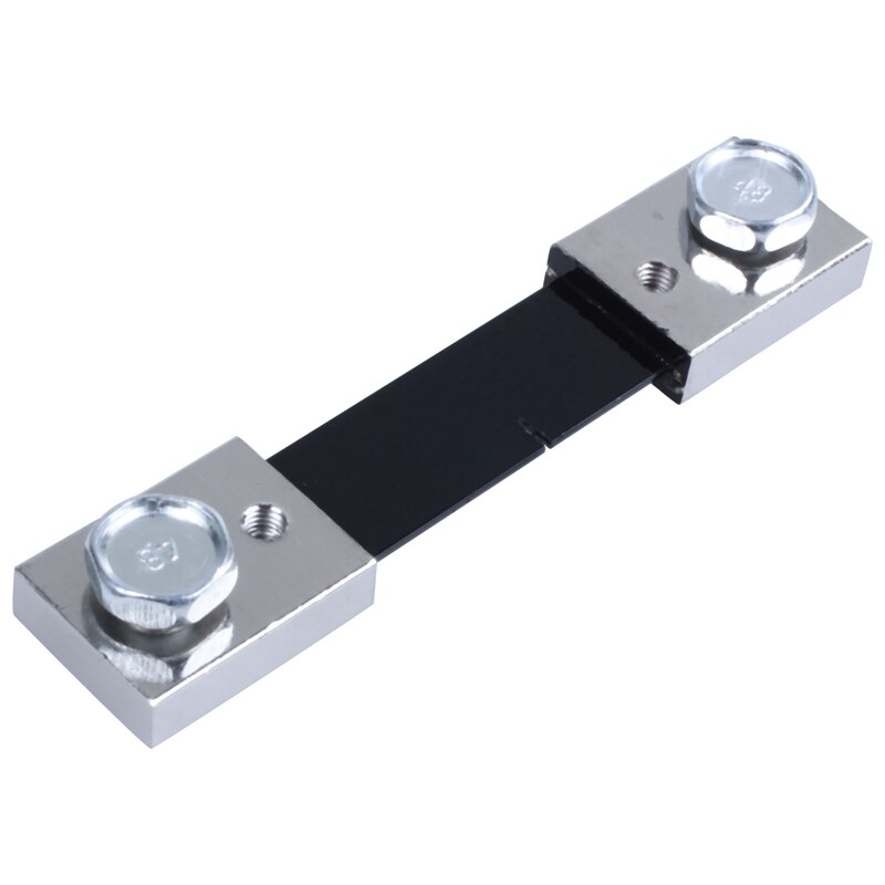 DC 6.5-100V 0-100A LCD Digital Display Ammeter Voltmeter Multimeter Volt Watt Power Energy Meter Blue with 100A/75mV Shunt