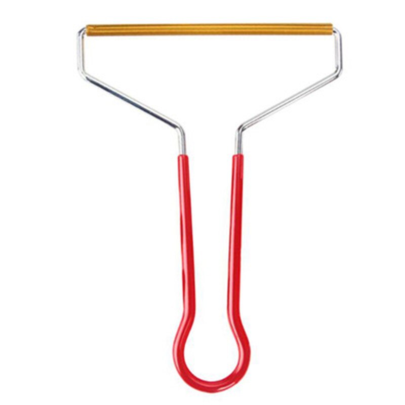 Mini Portable Fur Remover Lint Remover Brush Tool Fuzz Fabric Shaver Sweater Woolen Coat Clothes Fluff Fabric Shaver: Red