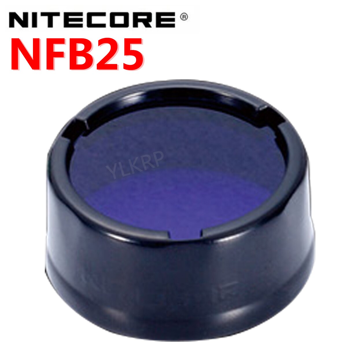 Original NITECORE Filter NFR25 NFG25 NFB25 NFD25 for flashlight with head 25.4mm for Nitecore EA1 EA2 EC1 EC2 MH1A MH2A MH1C: NFB25