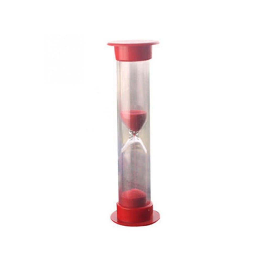 Kleurrijke Zandloper Zandloper Zand Klok Timers Keuken Koken Zand Timer 30 Seconden/1/2/3 Minuten Kinderen Desktop timer: Red / 30 secs