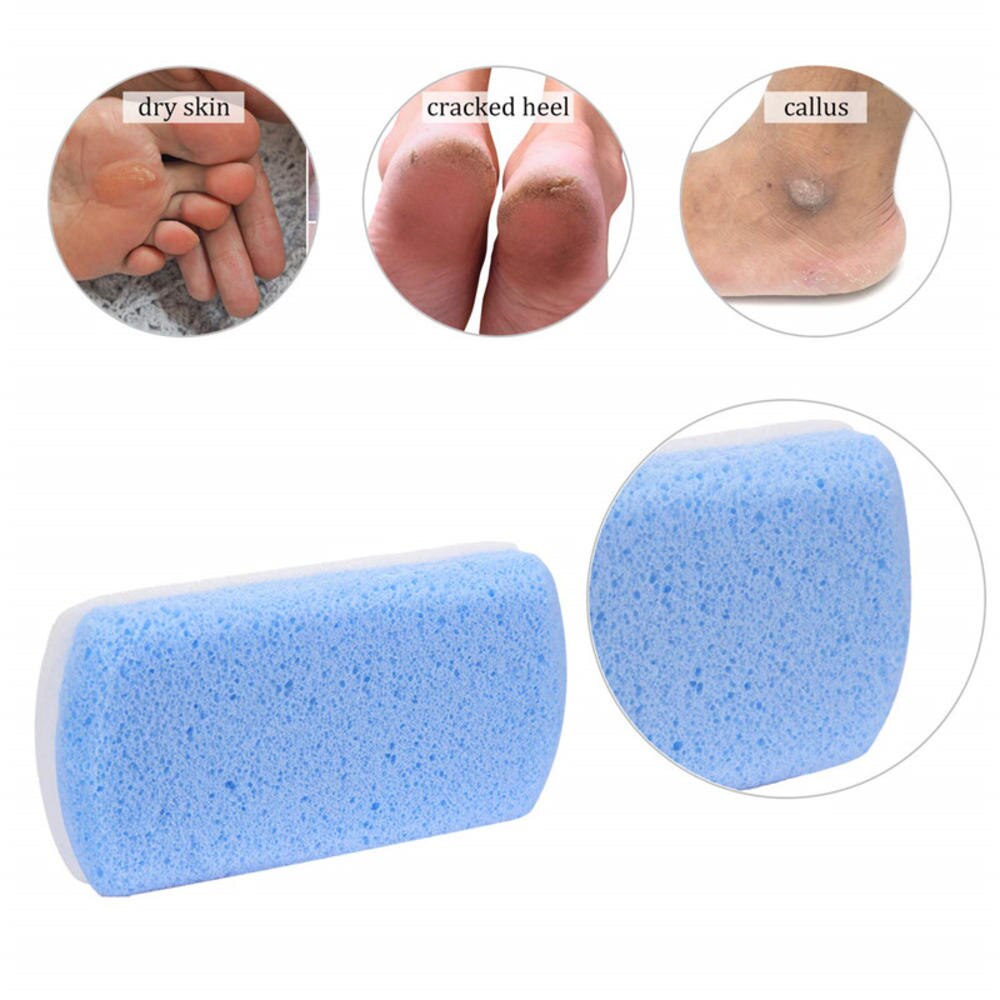 1 Pcs Double Sided Pumice Stone Callus Remover Pedicure Stone Pedicure Tools Foot File Glass Pumice Stone For Feet