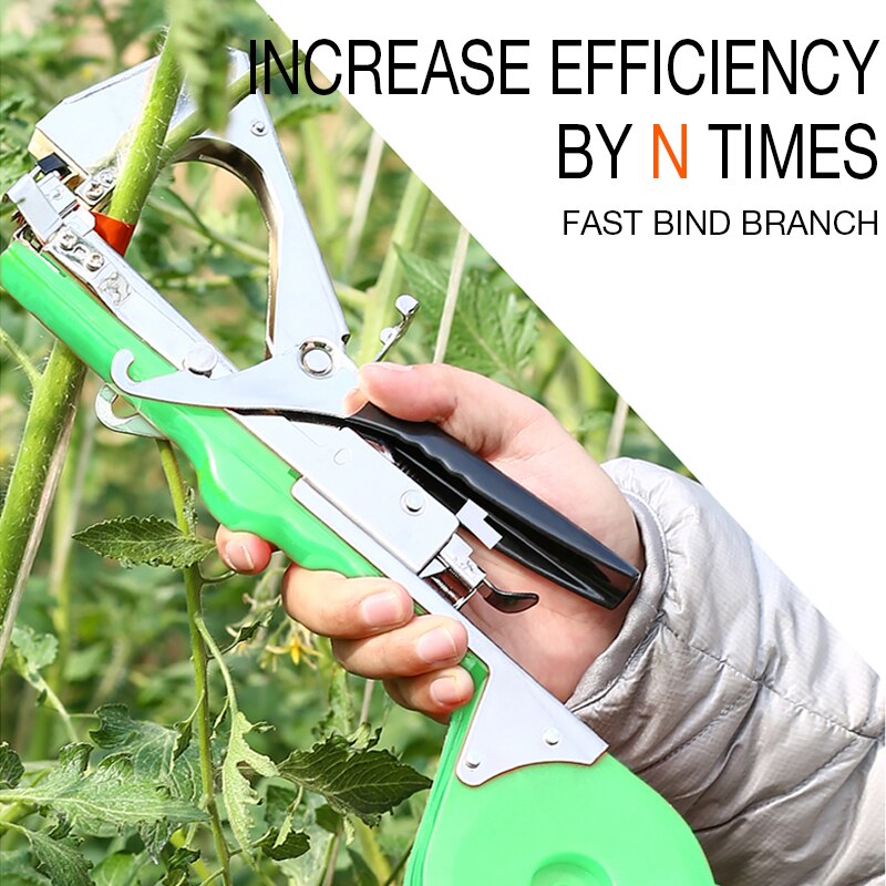 Garden Tools Plant Tying Tapetool Packing Vegetable Stem Strapping Tapener Machine Branch Hand Tying Machine Tools for Grape