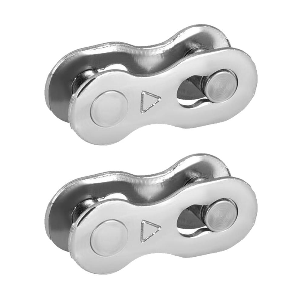 Durable Chain Link Connector Joints Portable 2pcs Bicycle Chain Connector Lock Quick Link MTB Road Bike Magic Buckle Parts: B