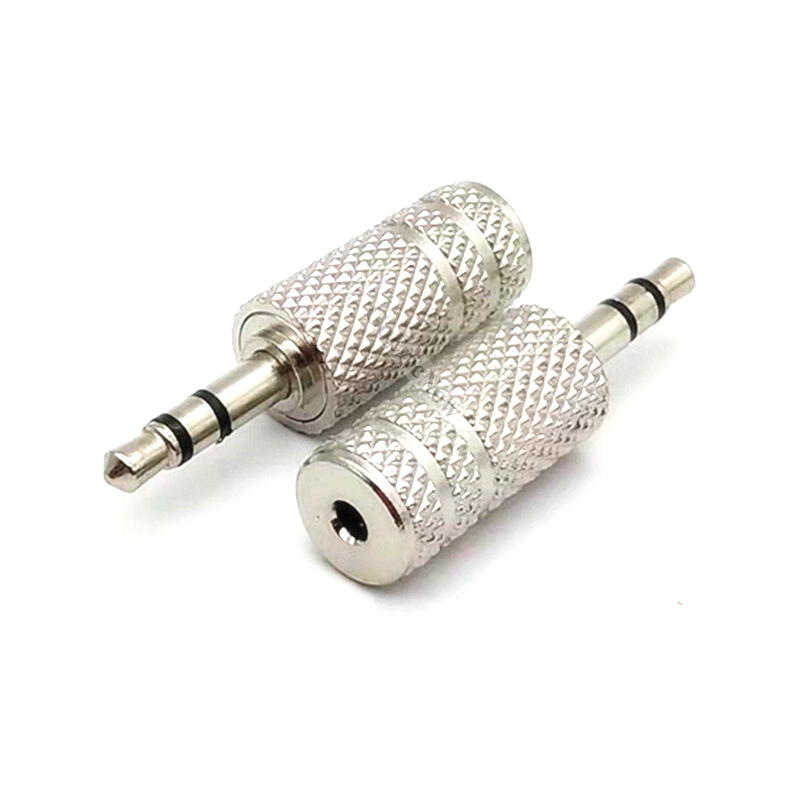Aux-kabelkonverterare 3.5mm to 2.5mm / 2.5 mm to 3.5 mm- jacksadapter omvandlare stereoljud hörlursförstärkare mikrofonuttag