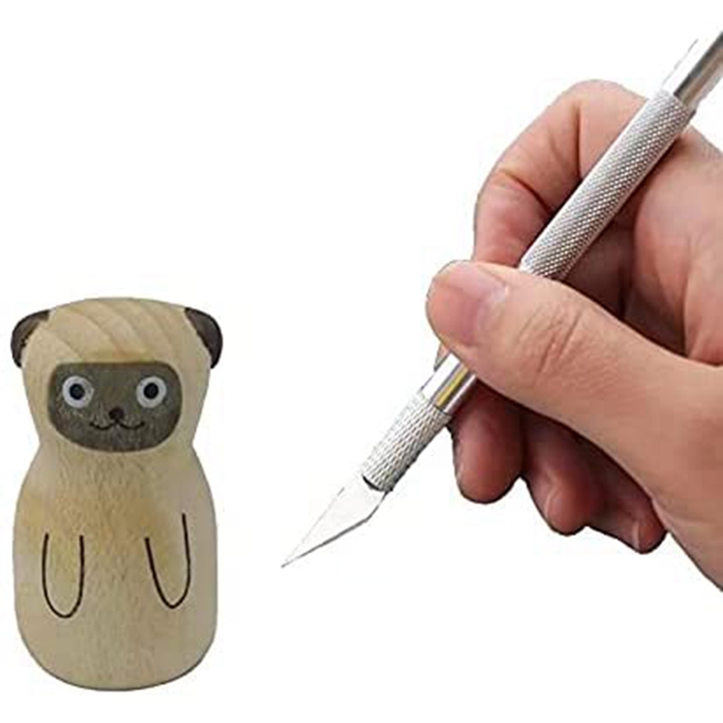 Art Knife Stencil Making Kit Screwdriver Tweezers Scissors Ruler Storage Box Are Suitable for Creating DIY Art Works