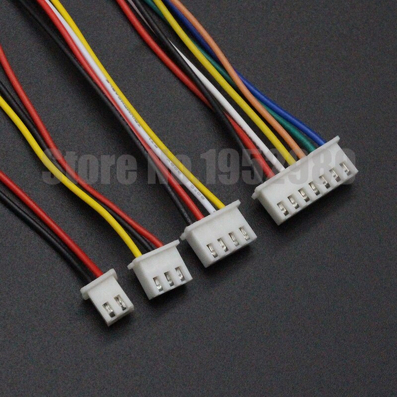 10 set JST XH2.54 Draad Connector 2.54mm Toonhoogte 2/3/4/5/6/ 7/8/10/12/14/20 Pin 26AWG 300MM Vrouwelijke Kabel + Rechte Pin socket