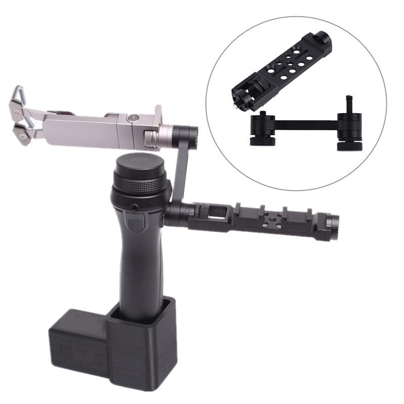 Voor Osmo Mobiele Accessoires Straight Extension Arm + Mount Houder Voor Osmo Mobiele Handheld Gimbal Camera Statieven Adapter