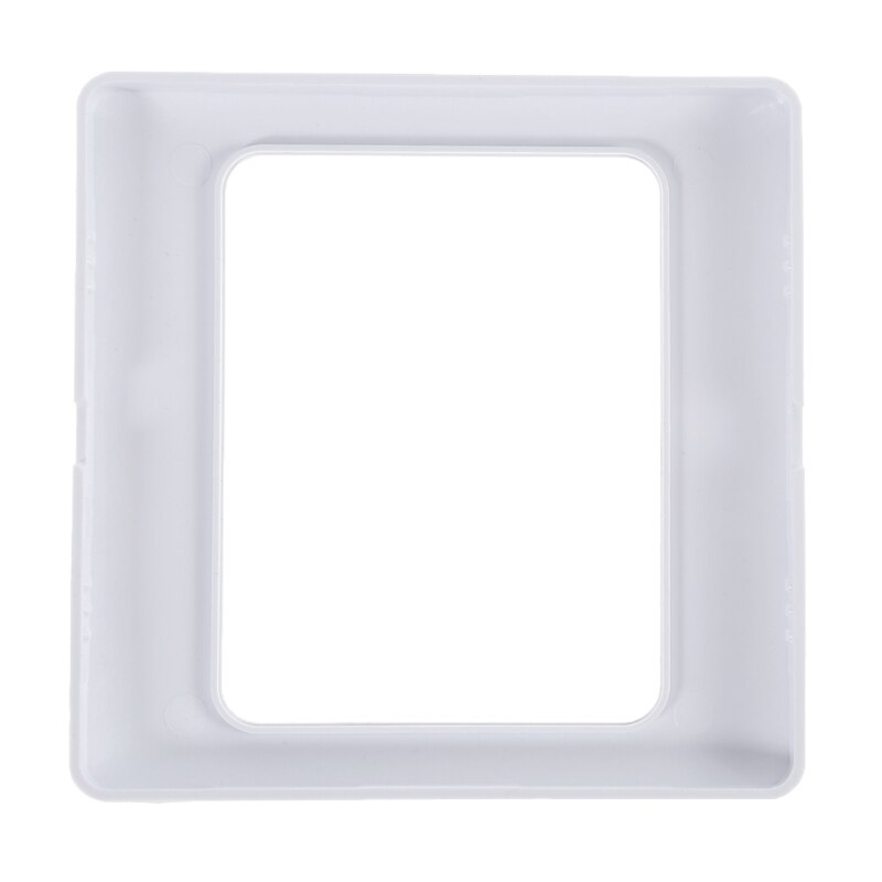 Electric Wall Switch Socket Blank Cover Panel Whiteboard ABS Outlet Plate Bezel Tool 86x86mm HX6D