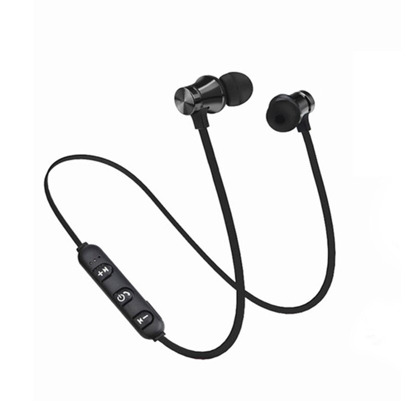 XT-11 Bluetooth Headset Drahtlose Kopfhörer Sweatproof drahtlose sport kopfhörer eingebaute mikrofon headset für iphone/huawei: black