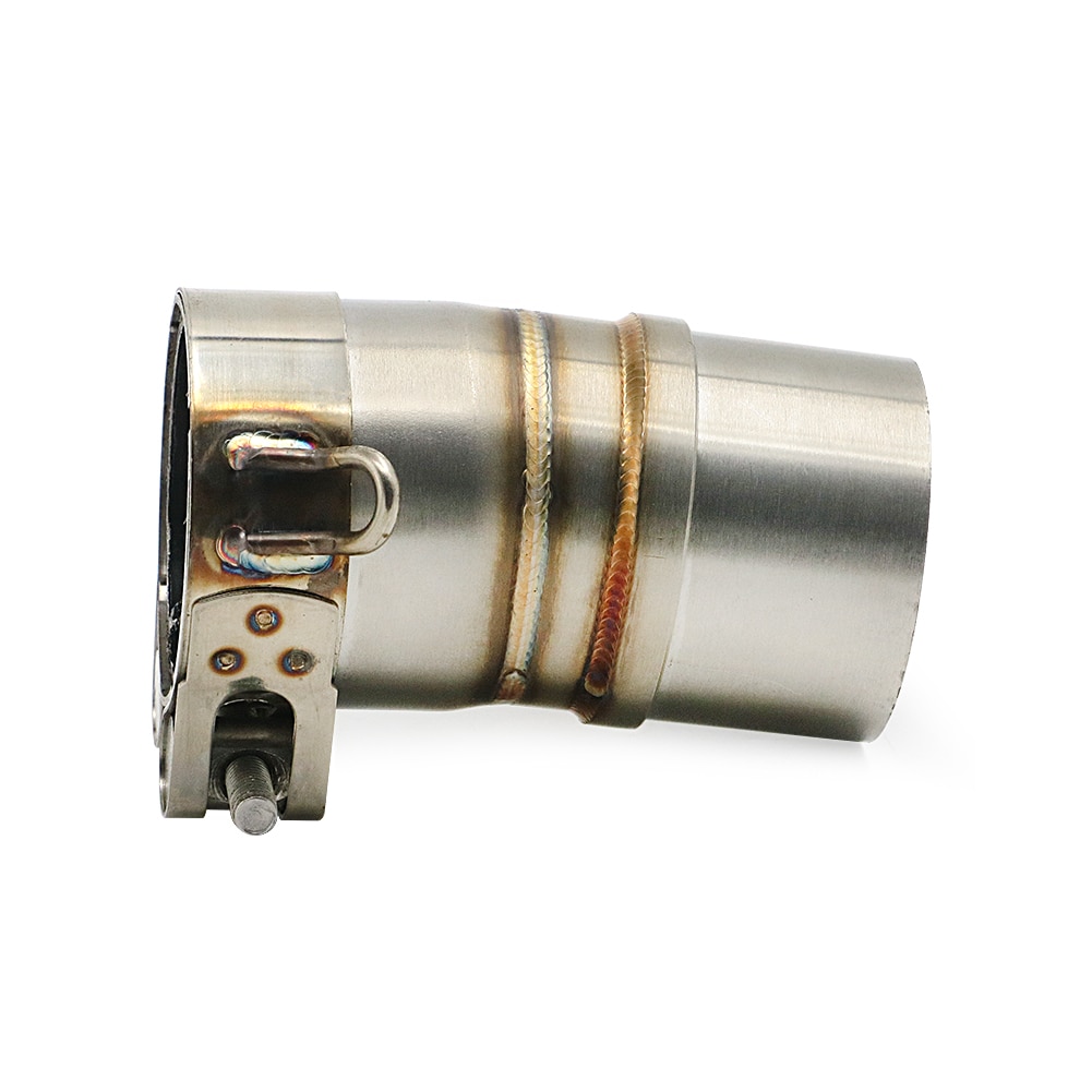 Motorfiets Slip-On 51 Mm Uitlaat Midden Link Pijp Voor Yamaha R6 YZFR6 YZF-R6 2006 2007