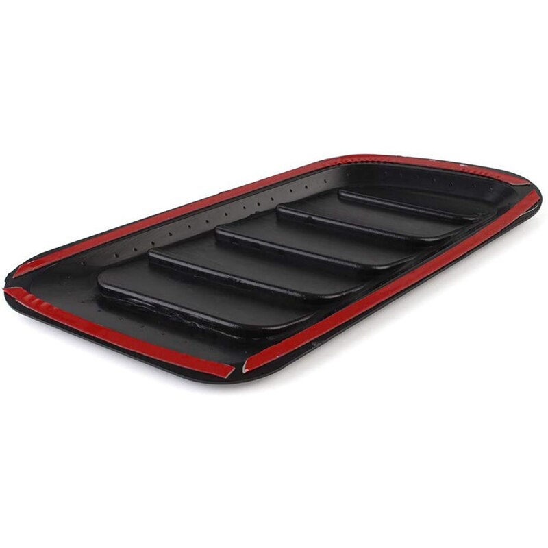 2 x ABS Car Universal Decorative Intake Scoop Turbo Bonnet Vent Cover Hood Auto