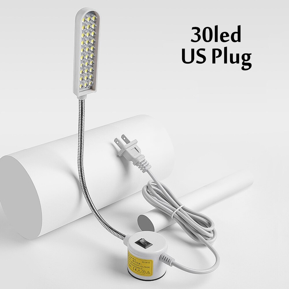 Sewing Machine LED Lamp 8W LED Highlight Industrial Lathe Lamp Oversized Magnet Lamp Work Lamp Energy Saving Lamp Desk Lamp: K