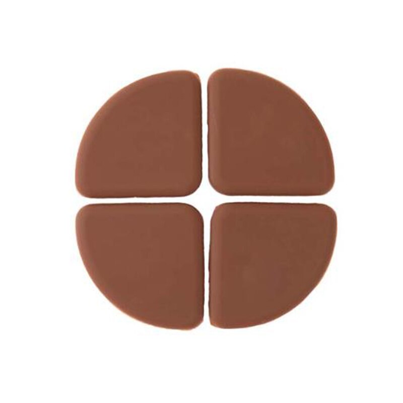 1/4 pièces bébé Silicone protecteur de sécurité Table coin Protection des enfants Anticollision bord coins gardes couverture coin garde: 04 4pcs