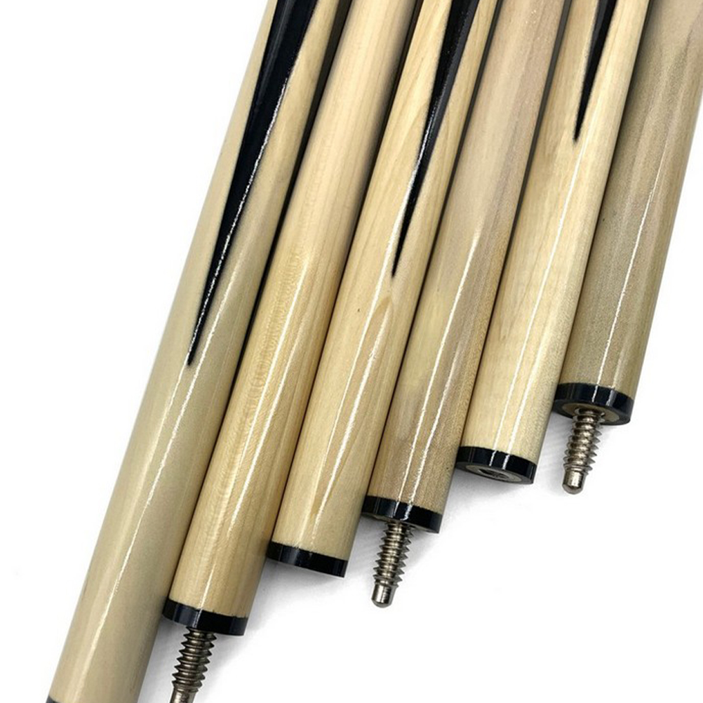 Amerikaanse Snooker Hout Pool Cue Monteren Kinderen Volwassen Thuis Biljart Oefenen Onderhoudend Gereedschap Biljartkeu Sticks