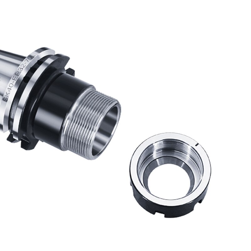 1PC SK ER DIN69871 tool holder SK40 ER16 ER20 ER25 ER3 ER40 70L high precision spring collet Seires CNC machining center