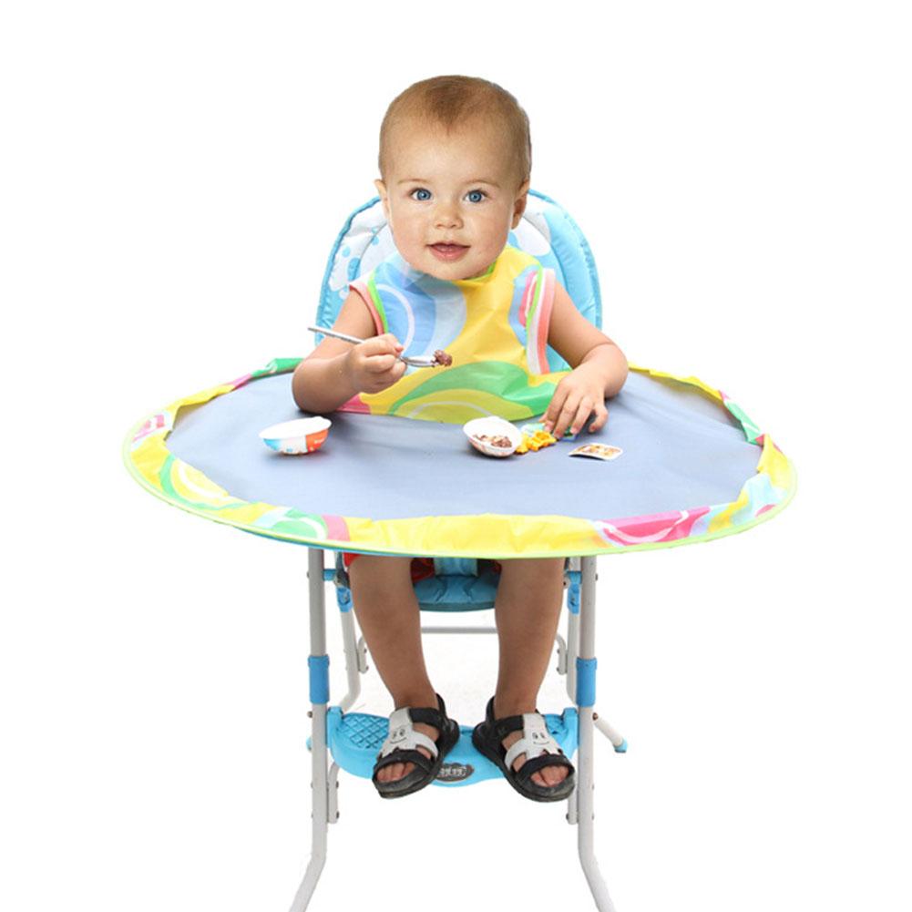 Baby Feeding Saucer Pad Mat Highchair Cover Anti-dirty Table Pad Germ Prevents Food And Toys Falling To Floor