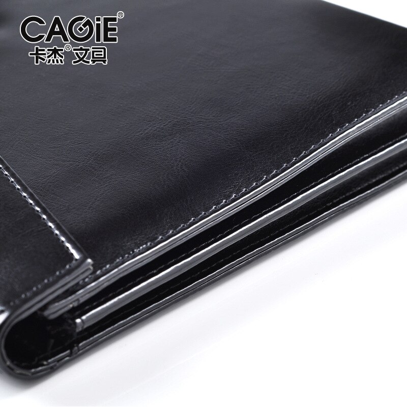 Carpeta de archivos A4 para documentos, con candado, candado, fijo, contraseña, maletín, cuadernos, organizador, bolso de cuero PU para gerente de oficina