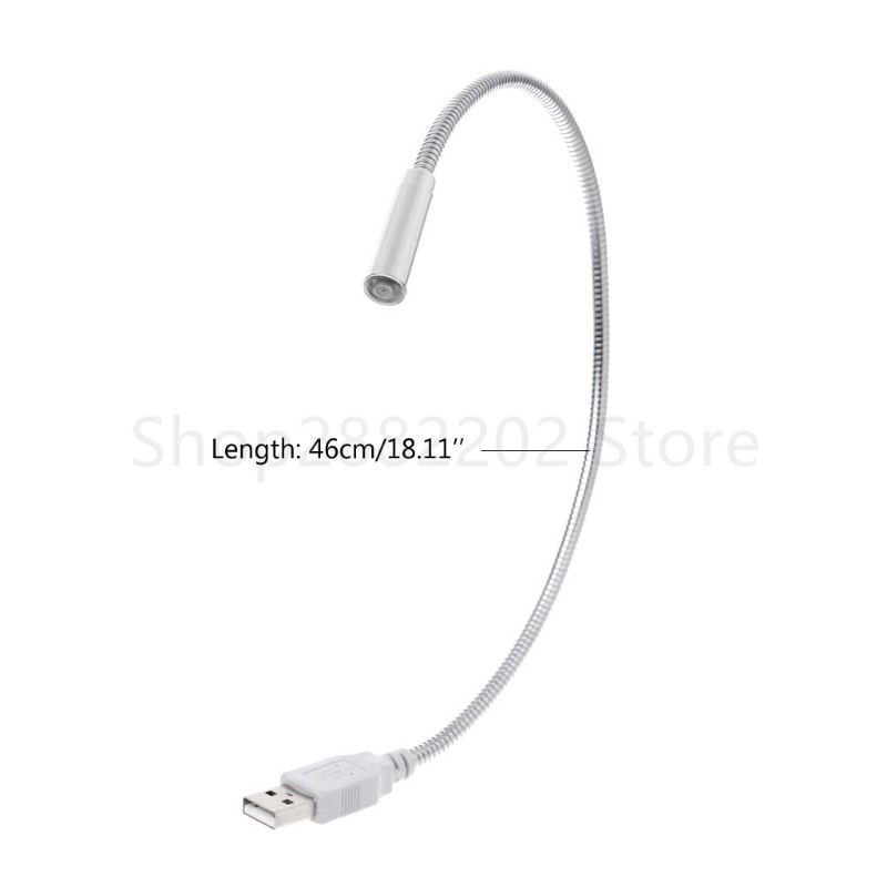 Flexibel usb-lampa led bärbar ormformad datorlampa för bärbar bärbar dator