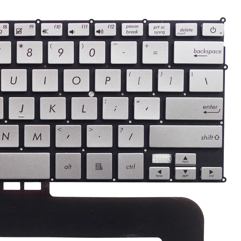 GZEELE English laptop Keyboard for ASUS UX21E US Black English Replace laptop keyboard Without Frame