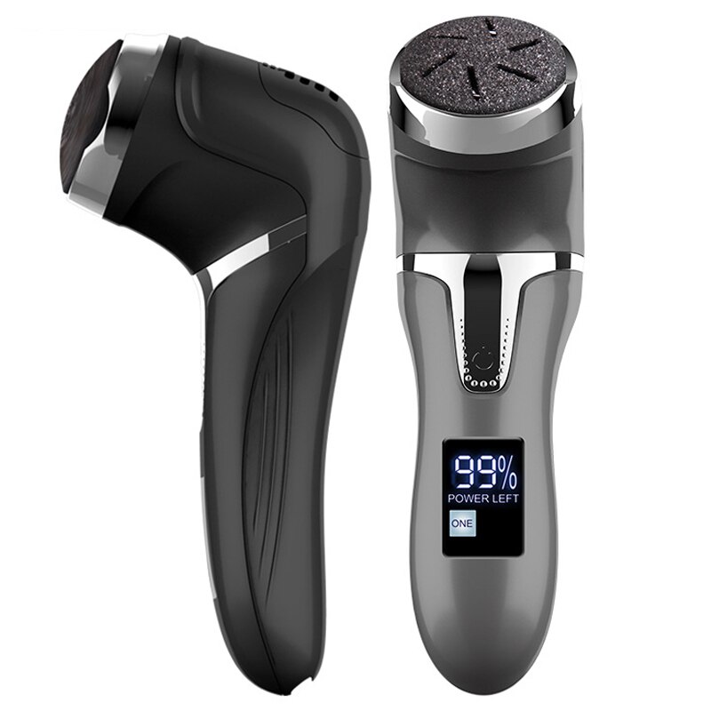 Ponceuse électrique pour pédicure, Rechargeable, LCD, aspirateur, éliminateur de callosités, lime pour les pieds