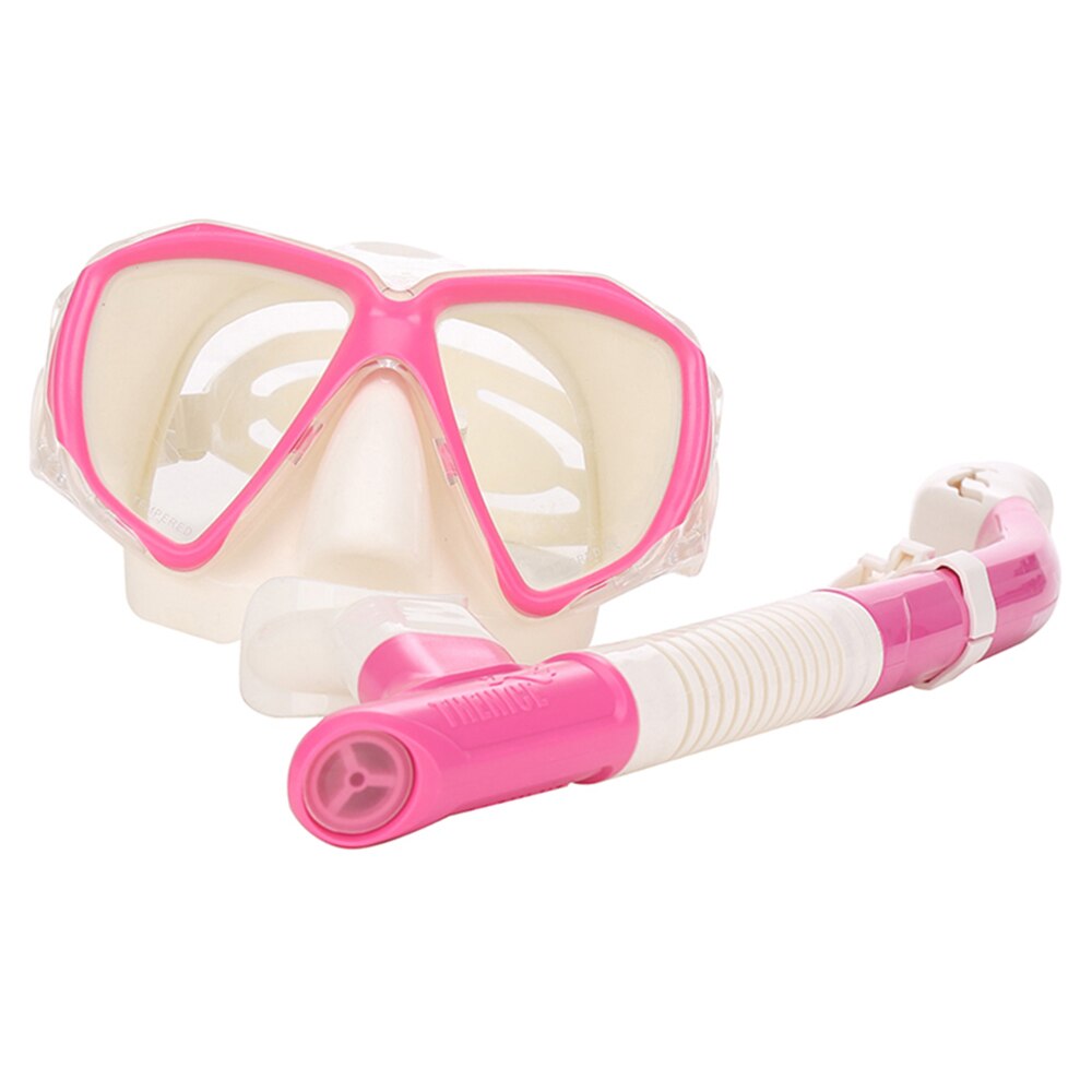 Adult Dive Goggles Glasses Mask Swimming Tube Underwater Scuba Anti Fog Snorkeling Respiratory Masks Dive Equipment